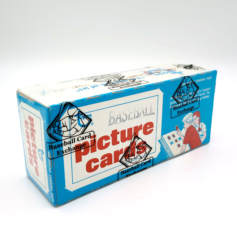 1984 Topps Baseball Unopened Vending Box BBCE Authenticated (FASC)