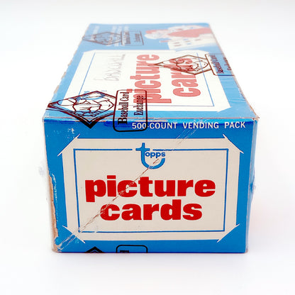 1984 Topps Baseball Unopened Vending Box BBCE Authenticated (FASC)