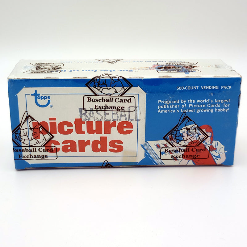 1985 Topps Baseball Unopened Vending Box BBCE Authenticated (FASC)