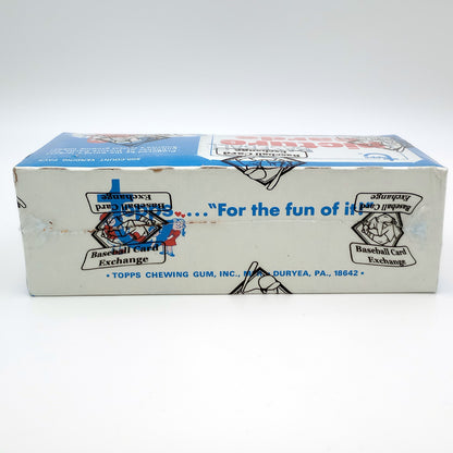 1985 Topps Baseball Unopened Vending Box BBCE Authenticated (FASC)