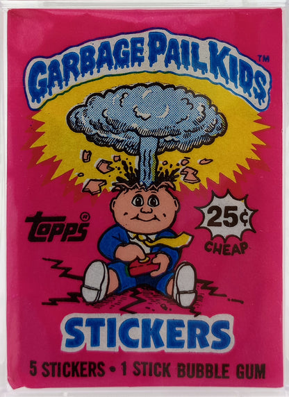 1985 Topps Garbage Pail Kids (GPK) 1st Series Sealed Wax Pack PSA 9