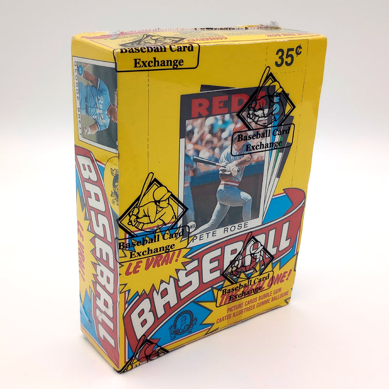 1986 O-Pee-Chee Baseball Unopened Wax Box BBCE