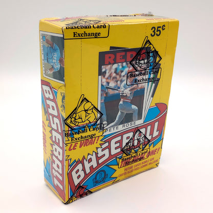 1986 O-Pee-Chee Baseball Unopened Wax Box BBCE