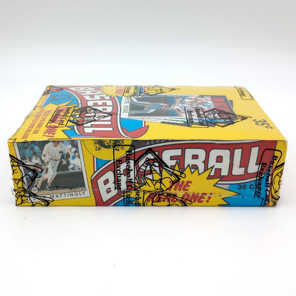 1986 O-Pee-Chee Baseball Unopened Wax Box BBCE