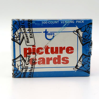 1986 Topps Baseball Unopened Vending Box BBCE Authenticated (FASC)