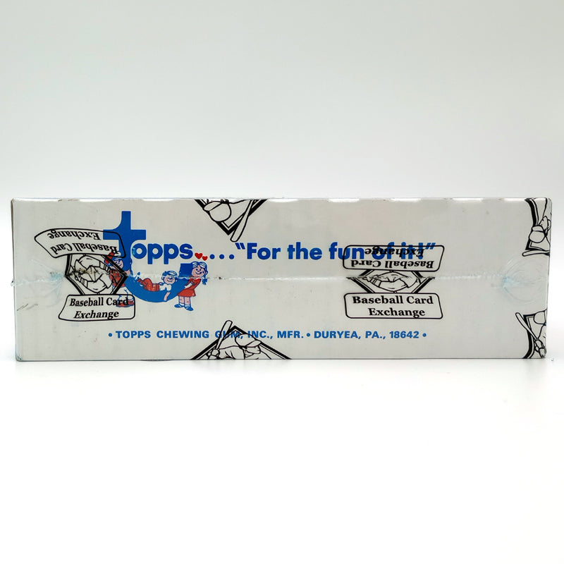 1986 Topps Baseball Unopened Vending Box BBCE Authenticated (FASC)