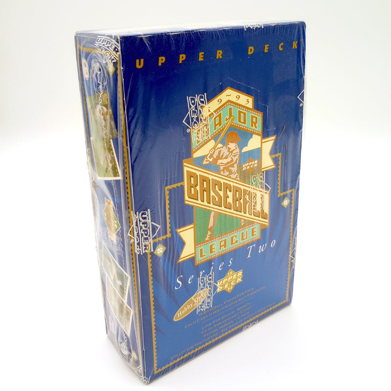 1993 Upper Deck Baseball Series 2 Unopened Hobby Box