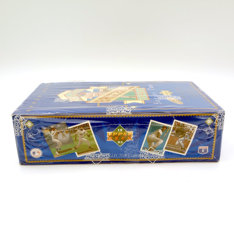 1993 Upper Deck Baseball Series 2 Unopened Hobby Box