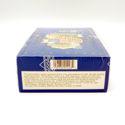 1993 Upper Deck Baseball Series 2 Unopened Hobby Box