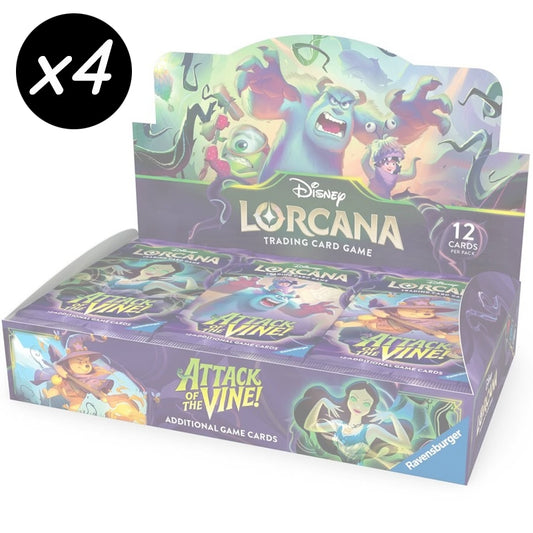 Disney Lorcana: Attack of the Vine Booster Box Case