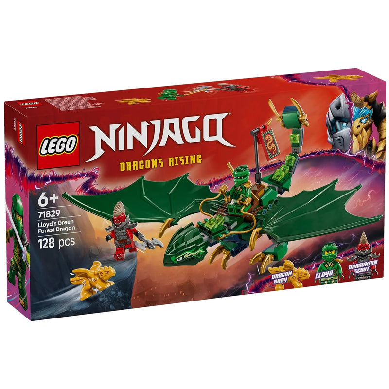 71829 Ninjago Lloyd's Green Forest Dragon