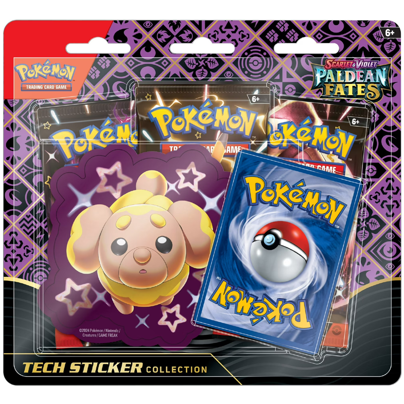 Paldean Fates Tech Sticker Collection (Fidough)