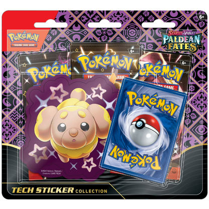 Paldean Fates Tech Sticker Collection (Fidough)