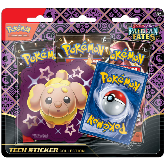 Paldean Fates Tech Sticker Collection (Fidough)