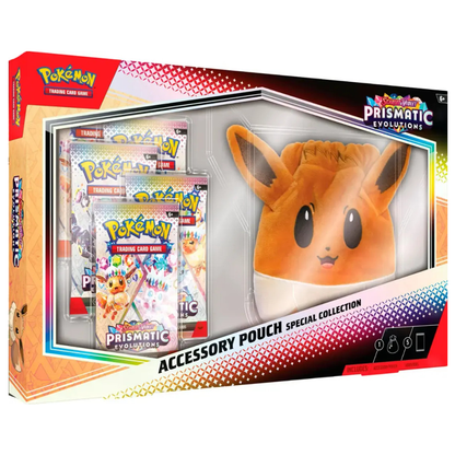 Pokemon Prismatic Evolutions Accessory Pouch Special Collection