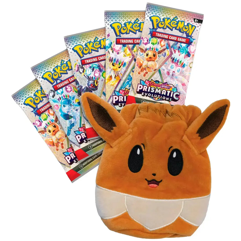 Pokemon Prismatic Evolutions Accessory Pouch Special Collection