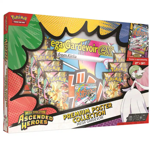 Pokémon - Pokémon ME2.5 Ascended Heroes Premium Poster Collection | Mega Gardevoir ex