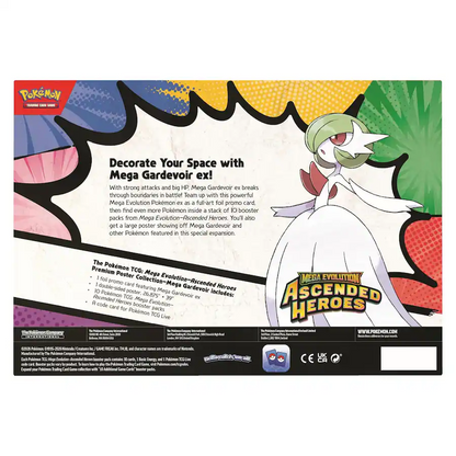 Pokémon - Pokémon ME2.5 Ascended Heroes Premium Poster Collection | Mega Gardevoir ex