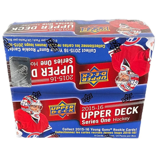 2015-16 Upper Deck Hockey Series 1 Retail Box